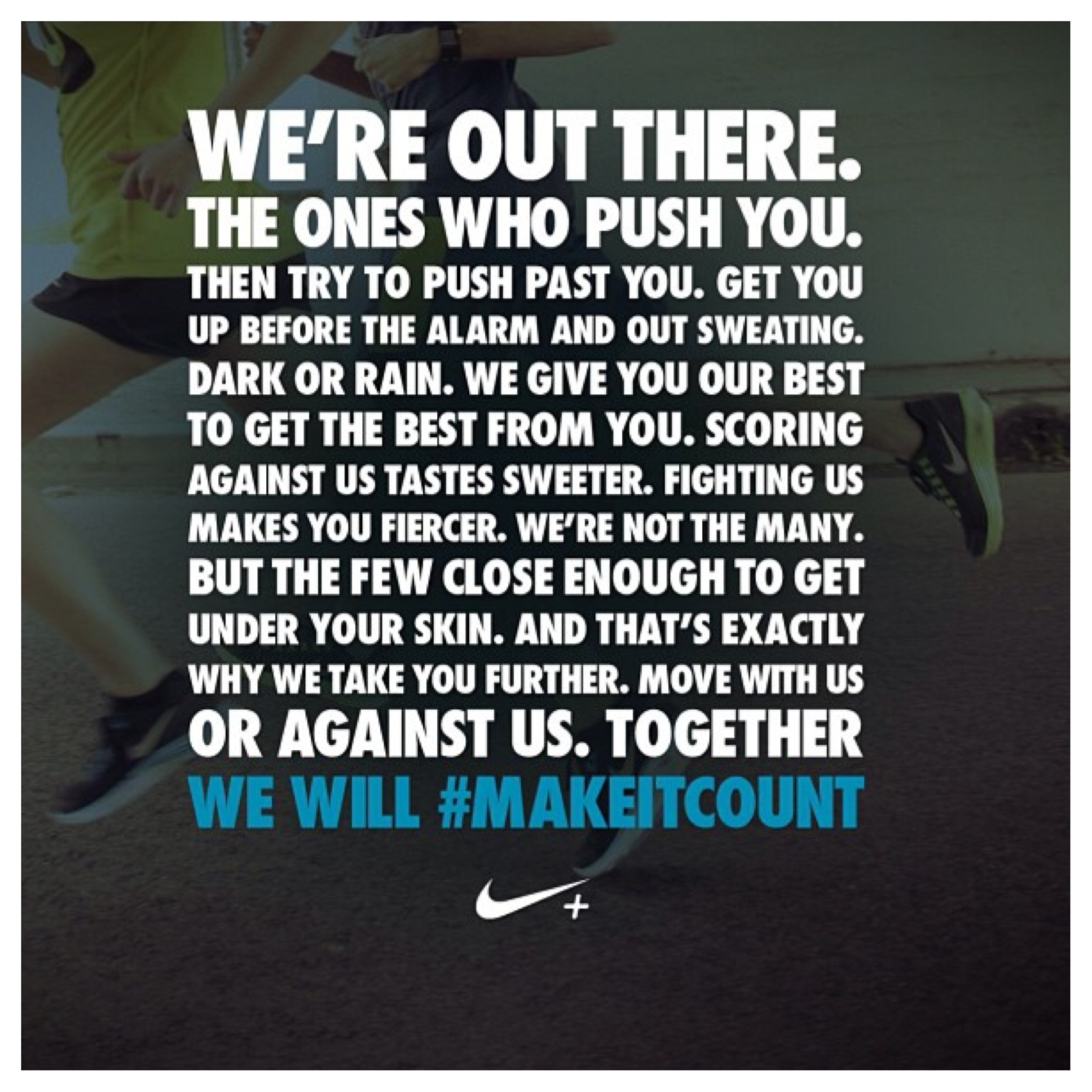 Nike Quote » Whiskey Notes and Parachuting Fish